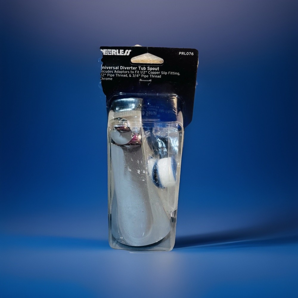 Peerless Universal Diverter Tub Spout Fit 1/2" Copper Slip PRL076 New In Package
